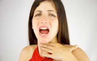 Сухость в горле: медикаментозное и народное лечение